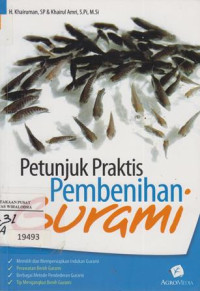 Petunjuk Praktis Pembenihan Gurami