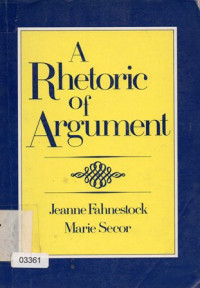 A Rhetoric Of Argument