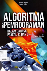 Algoritma dan Pemrograman Dalam Bahasa Pascal, C, Dan C ++