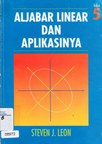 Aljabar linear dan aplikasinya