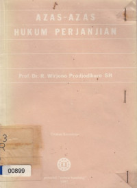 Azas-Azas Hukum Perjanjian