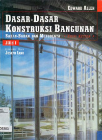 Dasar-Dasar Konstruksi Bangunan