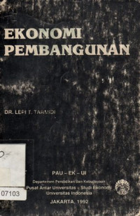 Ekonomi Pembangunan