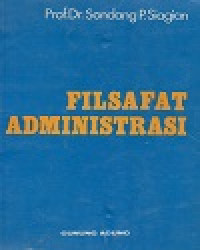 Filsafat Administrasi