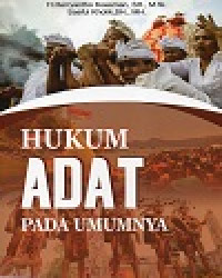 Hukum Adat Pada Umumnya