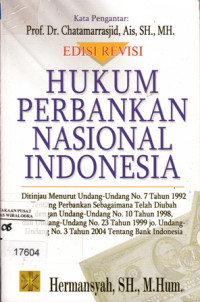 Hukum Perbankan Nasional Indonesia