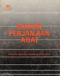 Hukum Perjanjian Adat