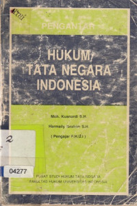 Hukum Tata Negara Indonesia