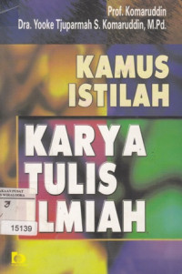 Kamus Istilah : Karya tulis ilmiah