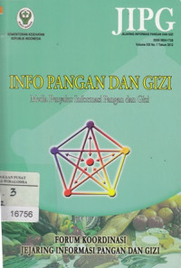 Info Pangan dan Gizi: Media Penyalur Informasi Pangan dan Gizi