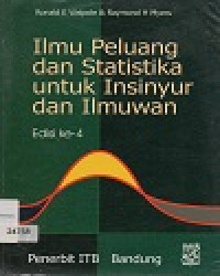 Ilmu Peluang dan Statistika Untuk Insinyur dan Ilmuwan