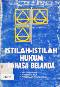 Istilah-Istilah Hukum  Bahasa Belanda