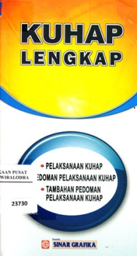 KUHAP Lengkap