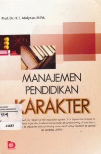 Manajemen pendidikan karakter