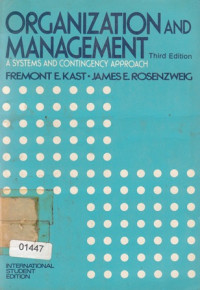 Organization Management : Third A Systems And Contigency