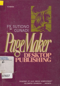 PageMaker Desktop Publishing