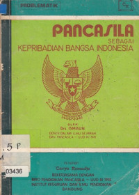 Pancasila sebagai kepribadian bangsa Indonesia