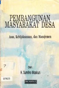 Pembangunan masyarakat desa: asas, kebijaksanaan dan manajemen