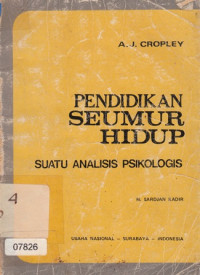 Pendidikan Seumur Hidup : Suatu Analisis Psikologis