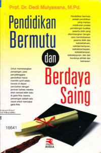 Pendidikan bermutu dan berdaya saing