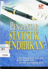 Pengantar statistik pendidikan