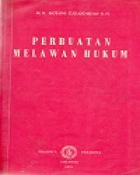 Perbuatan Melawan Hukum