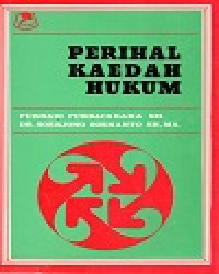 Perihal Kaedah Hukum