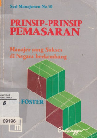 Prinsip-prinsip Pemasaran : Manajer yang Sukses di Negara Berkembang