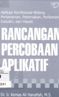 Rancangan Percobaan Aplikatif