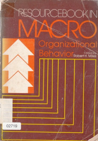 Resourcebookin Macro Organizational Behavior