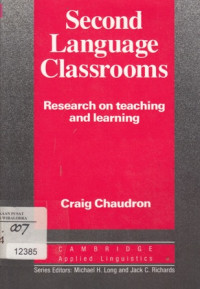 Second Language Classrooms