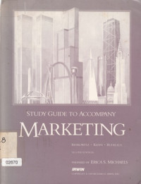 Study Guide to Accompany Marketing