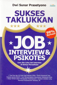 Sukses Taklukkan : Job Interview & Psikotes