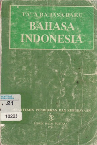 Tata Bahasa Baku Bahasa Indonesia