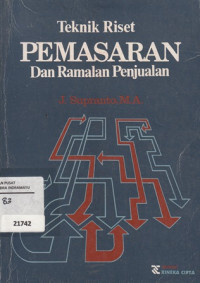 Teknik Riset Pemasaran dan Ramalan Penjualan