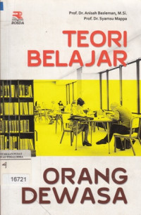 Teori Belajar orang dewasa