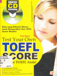 Test Your Own Toefl Score