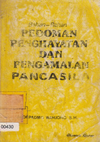 Bahan - Bahan Pedoman Penghayatan dan Pengamalan Pancasila