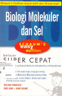 Biologi molekuler dan sel