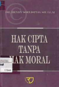 Hak Cipta Tanpa Hak Moral