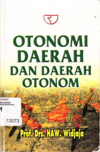 Otonomi Daerah Dan Daerah Otonom